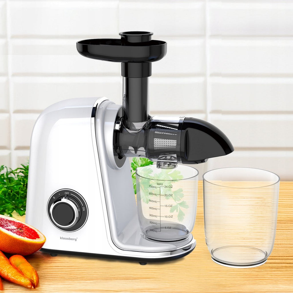 Klausberg KB-7869 slowjuicer 150 W, 700 ml, wit (7)