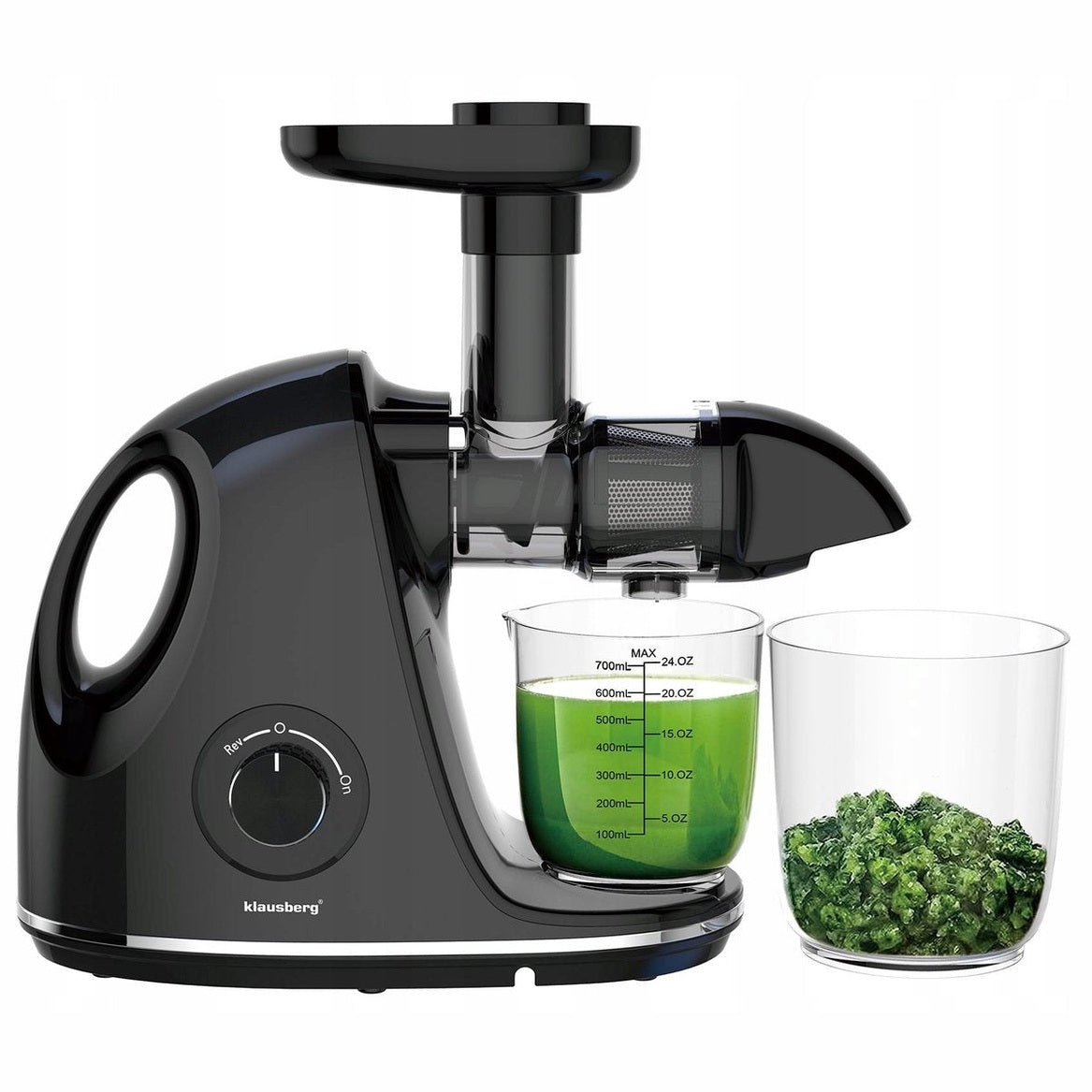 Klausberg KB-7861 slowjuicer 150 W, 700 ml, zwart