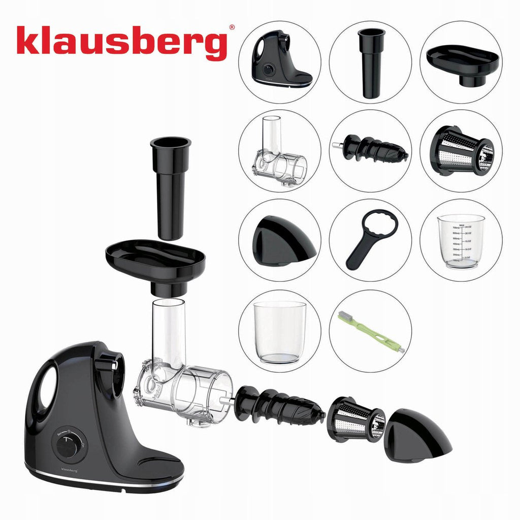 Klausberg KB-7863 slowjuicer 150 W, grijs (3)