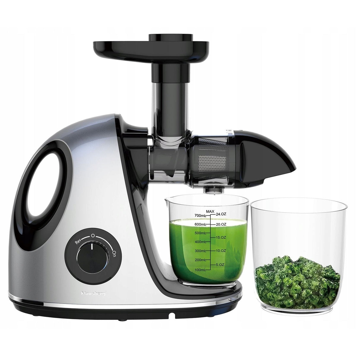 Klausberg KB-7863 slowjuicer 150 W, grijs (2)