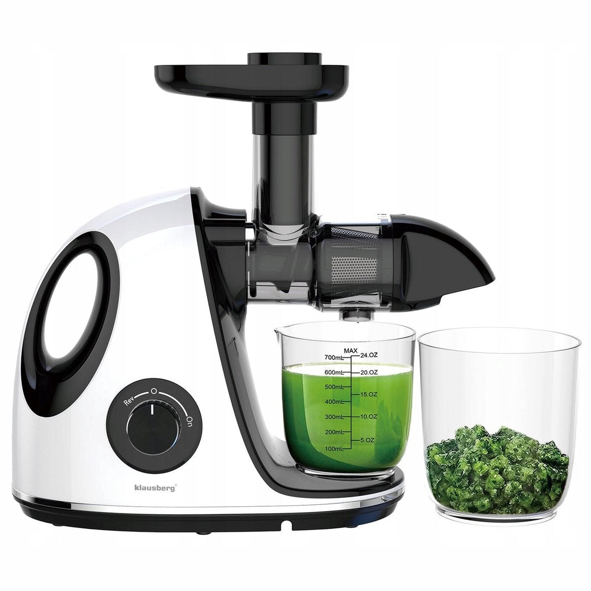 Klausberg KB-7864 slowjuicer 150 W, wit