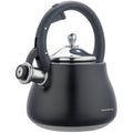 Klausberg fluitketel 2,8 L, rvs, zwart