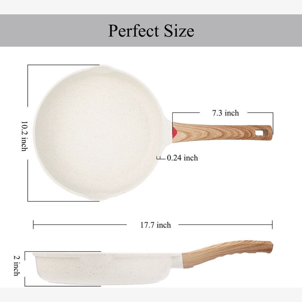 Koekenpan met antiaanbaklaag, ivoor, 32 cm, inductie (3)