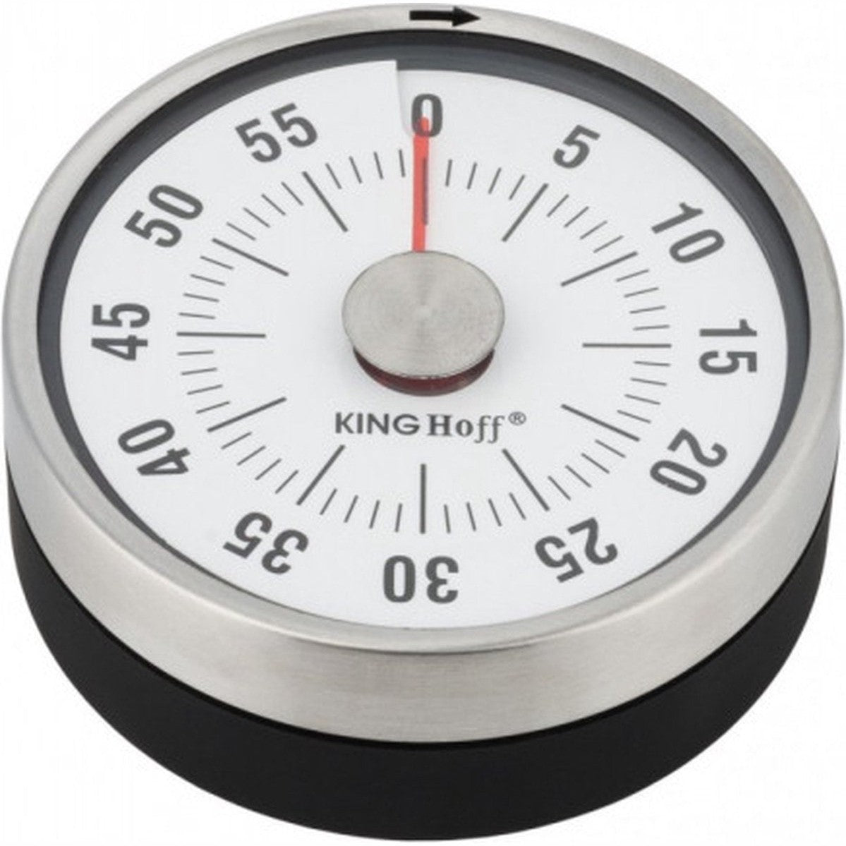 Mechanische kookwekker met magneet, rvs, 60 minuten, Ø 78,5 mm (2)