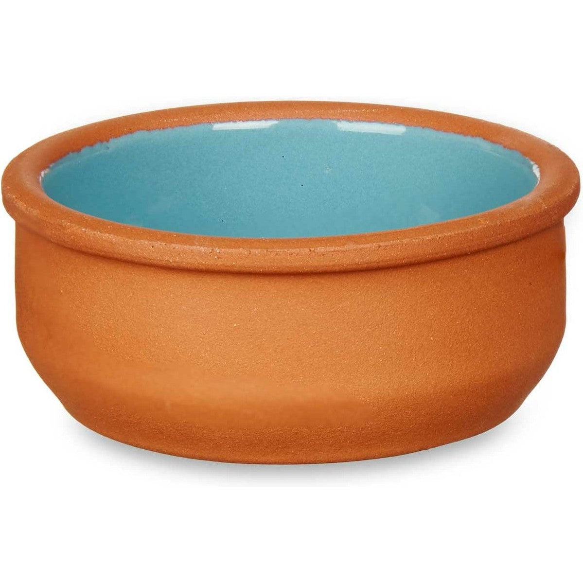 La Dehesa tapas- en brûléeschaaltjes, terracotta/blauw, set van 6