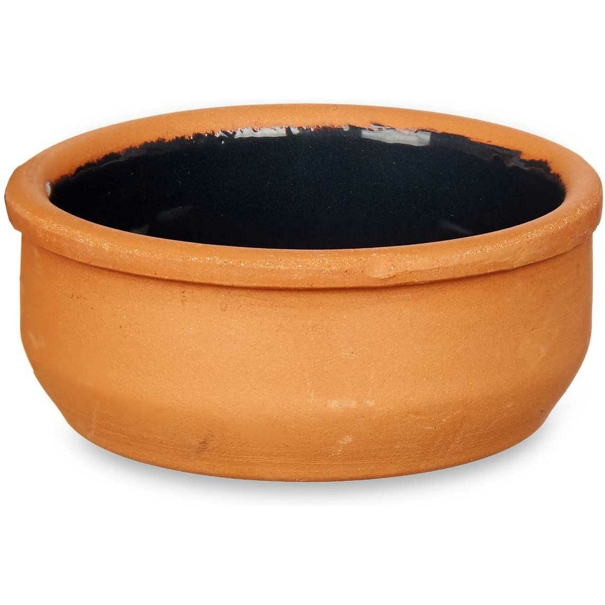 La Dehesa tapas- en brûléeschaaltjes, terracotta/zwart, set van 6