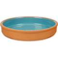 La Dehesa tapasschaal terracotta en blauw, 23 x 4 cm