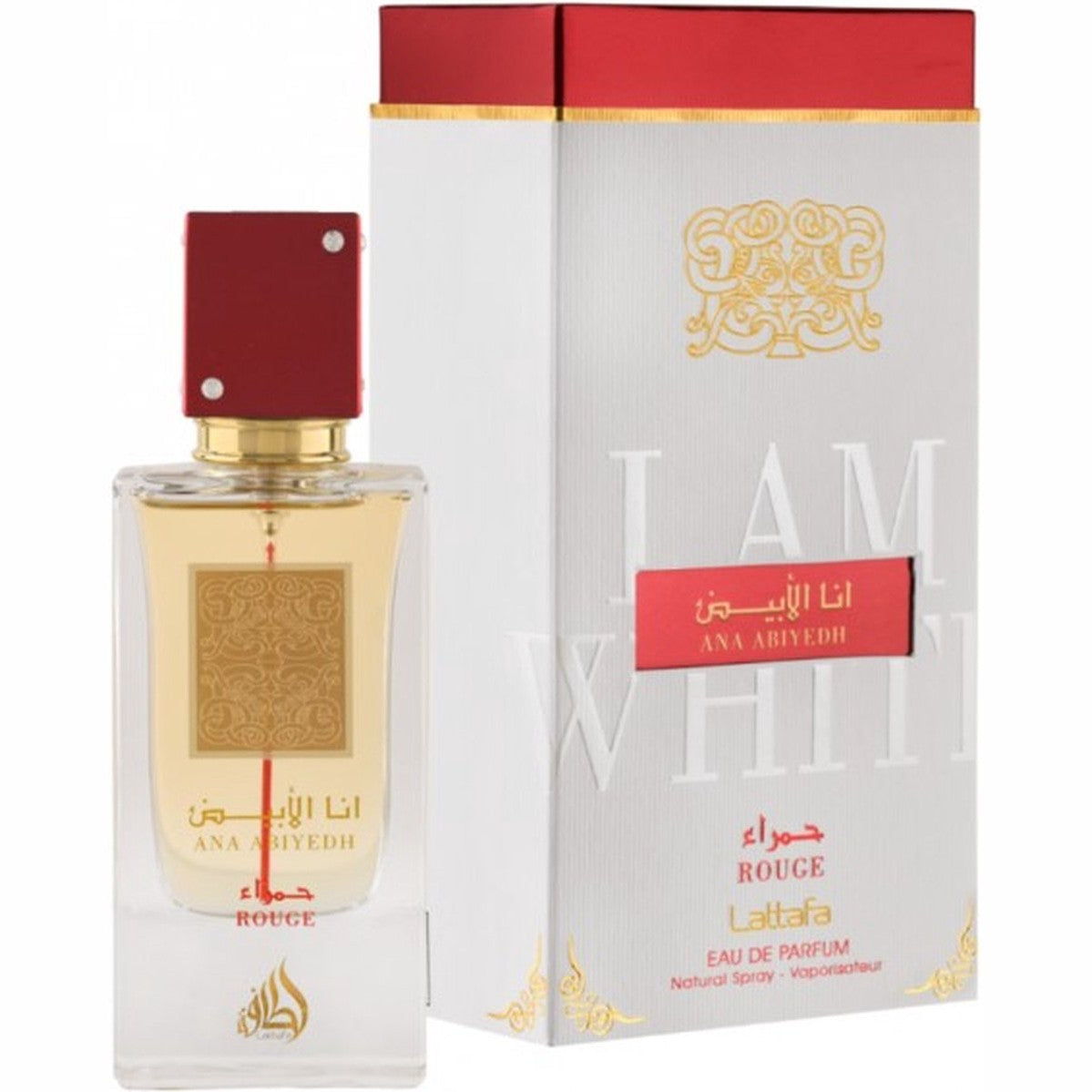 Lattafa Ana Abiyedh Rouge eau de parfum uniseks 60 ml