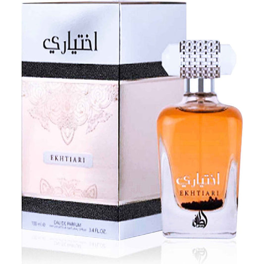 Lattafa Ekhtiari Eau de Parfum 100 ml – Unisex Duft – Orientalisch & Elegant – Langanhaltendes Parfum für Männer & Frauen - MODESTNOVA
