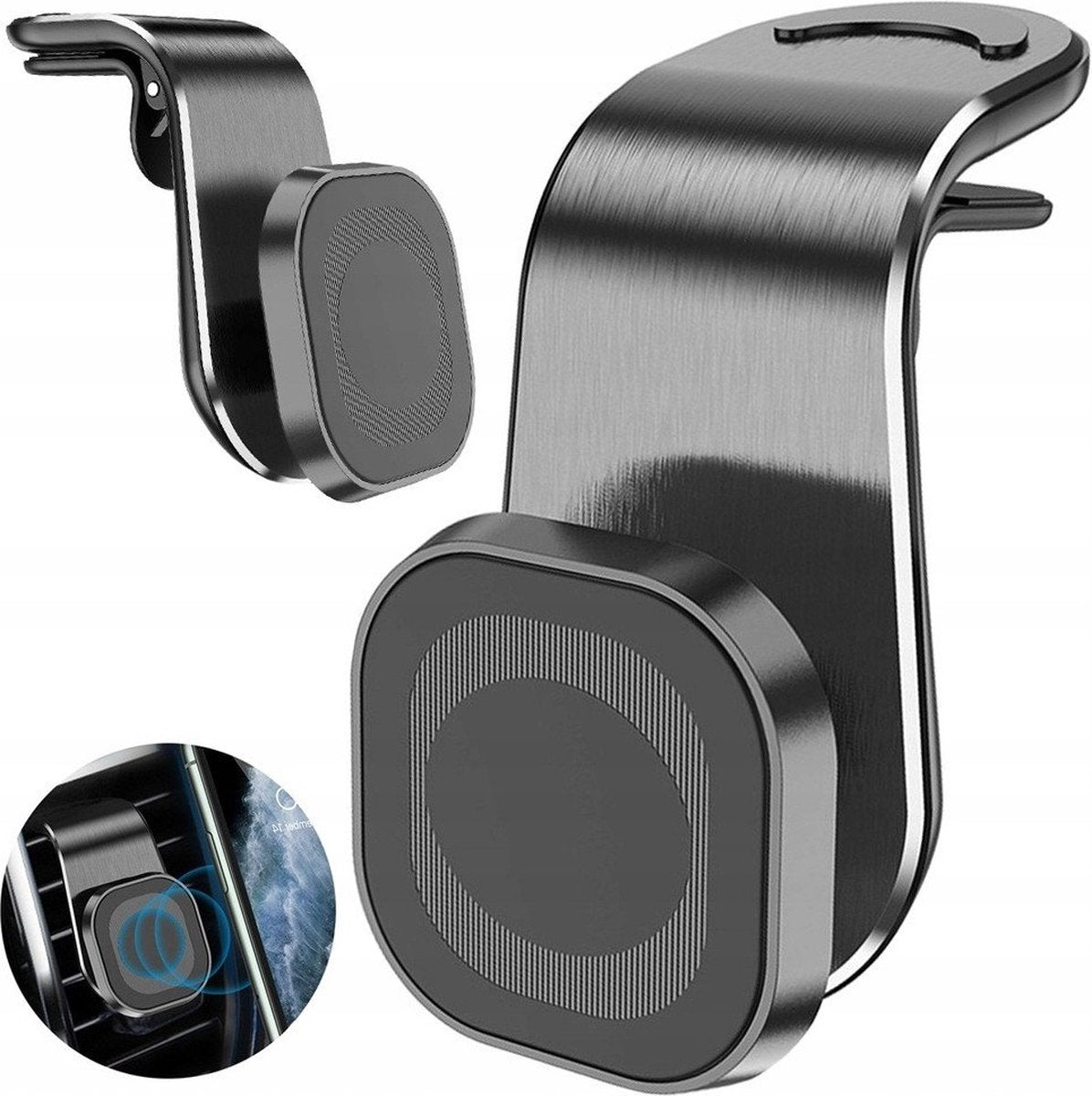 Magnetische telefoonhouder voor in de auto