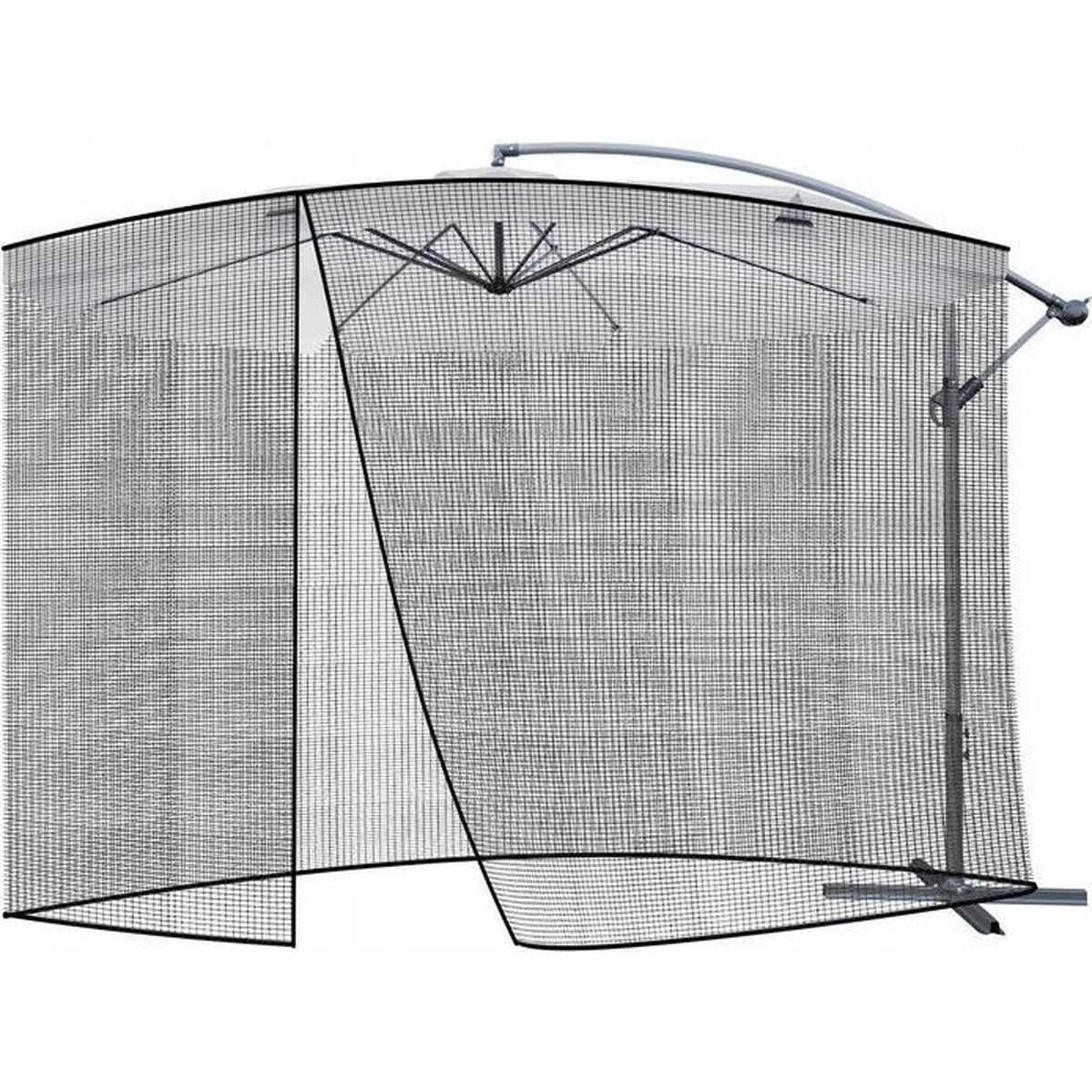 Malatec muggennet voor parasol Ø 3 m