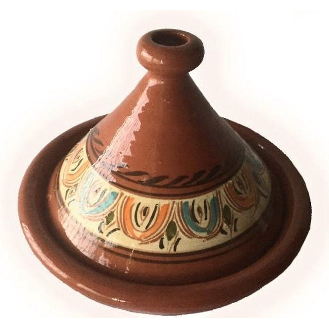 Marokkaanse tajine 26 cm, handgemaakt aardewerk