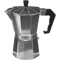 Moka pot van aluminium, 6 kopjes (300 ml)