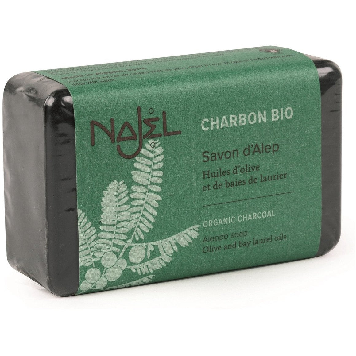 Najel Aleppozeep met actieve houtskool, 100 g