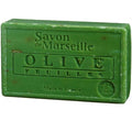 Natuurlijke Marseillezeep met olijfblaadjes, 100 g