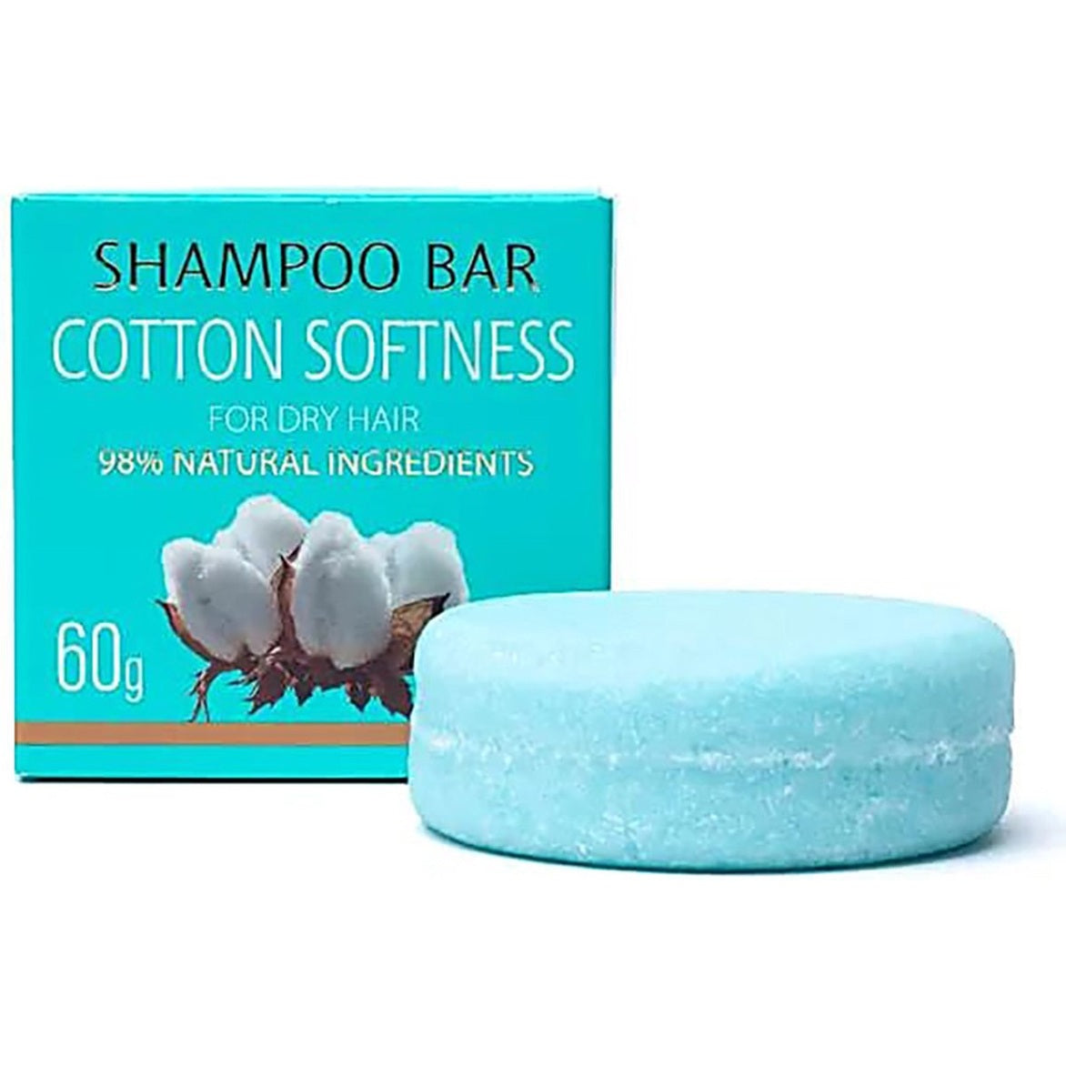 Shampoo bar Cotton Softness, natuurlijk