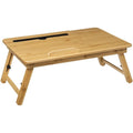 Ontbijt-op-bed dienblad Smart bamboe, 54 x 34 cm