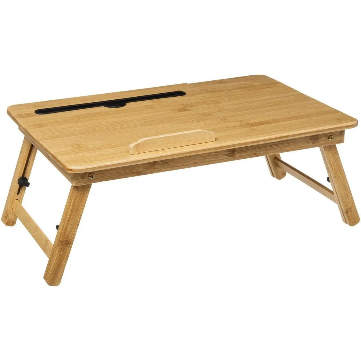 Ontbijt-op-bed dienblad Smart bamboe, 54 x 34 cm