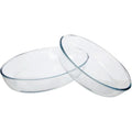 Secret de Gourmet glazen ovenschalen, set van 2, 26 en 35 cm