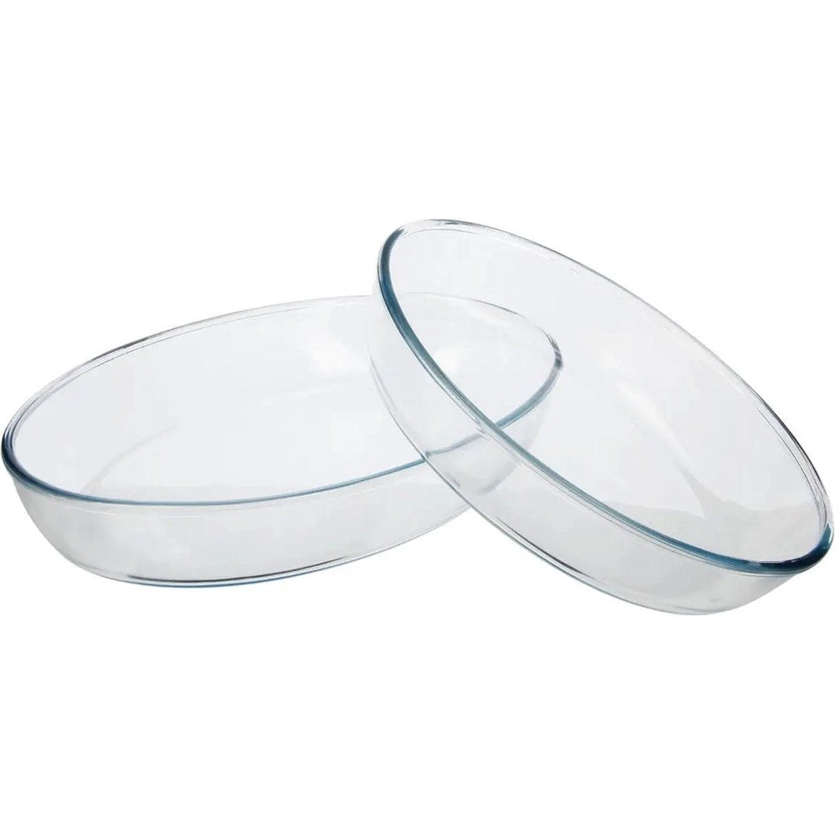 Secret de Gourmet glazen ovenschalen, set van 2, 26 en 35 cm