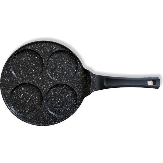 Pancake pan| pannenkoekenpan  4 kop marmeren anti aanbaklaag
