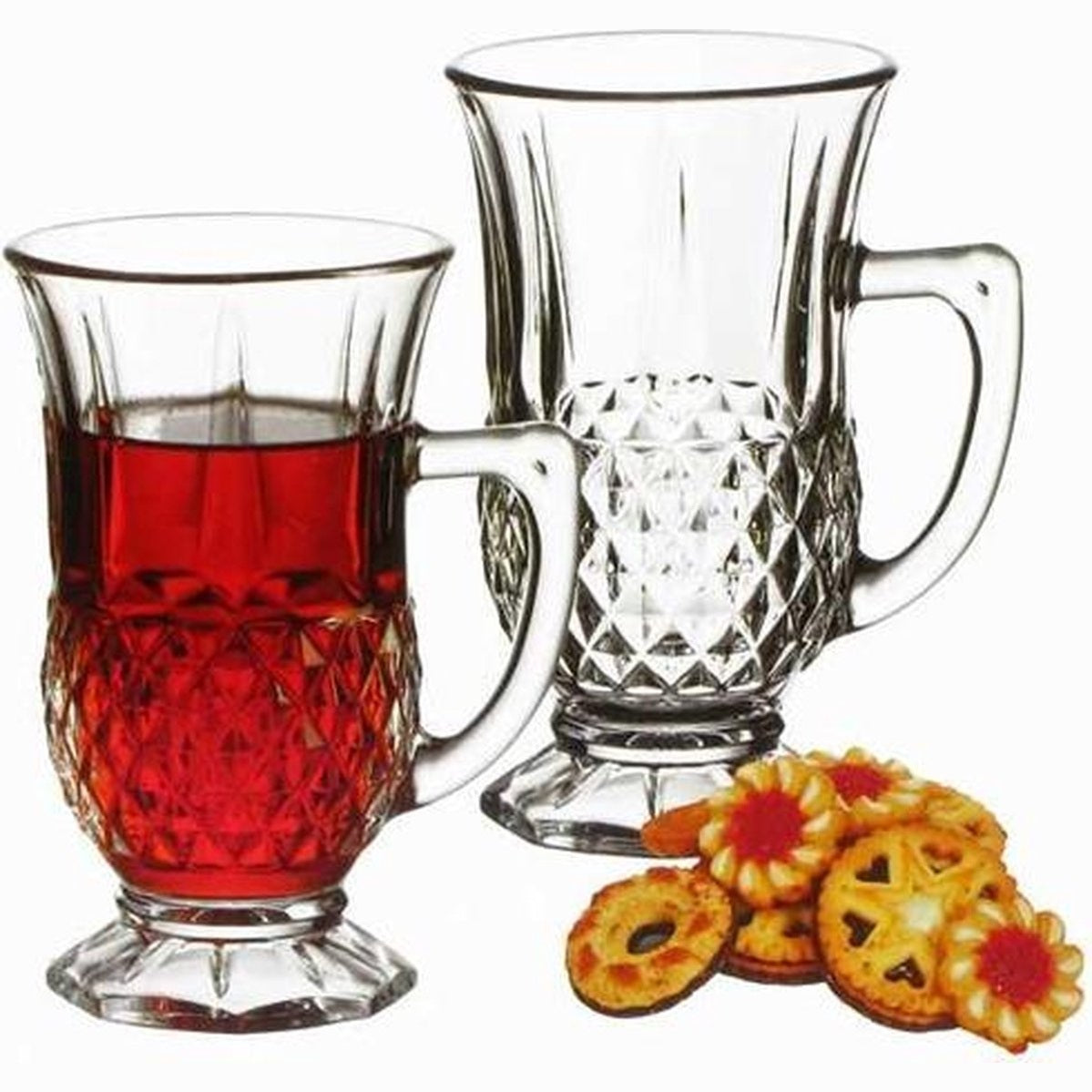 Paşabahçe Istanbul glazen, 160 ml, set van 6