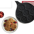 Qoock pannenkoekenpan met emoji-vorm, 26 cm