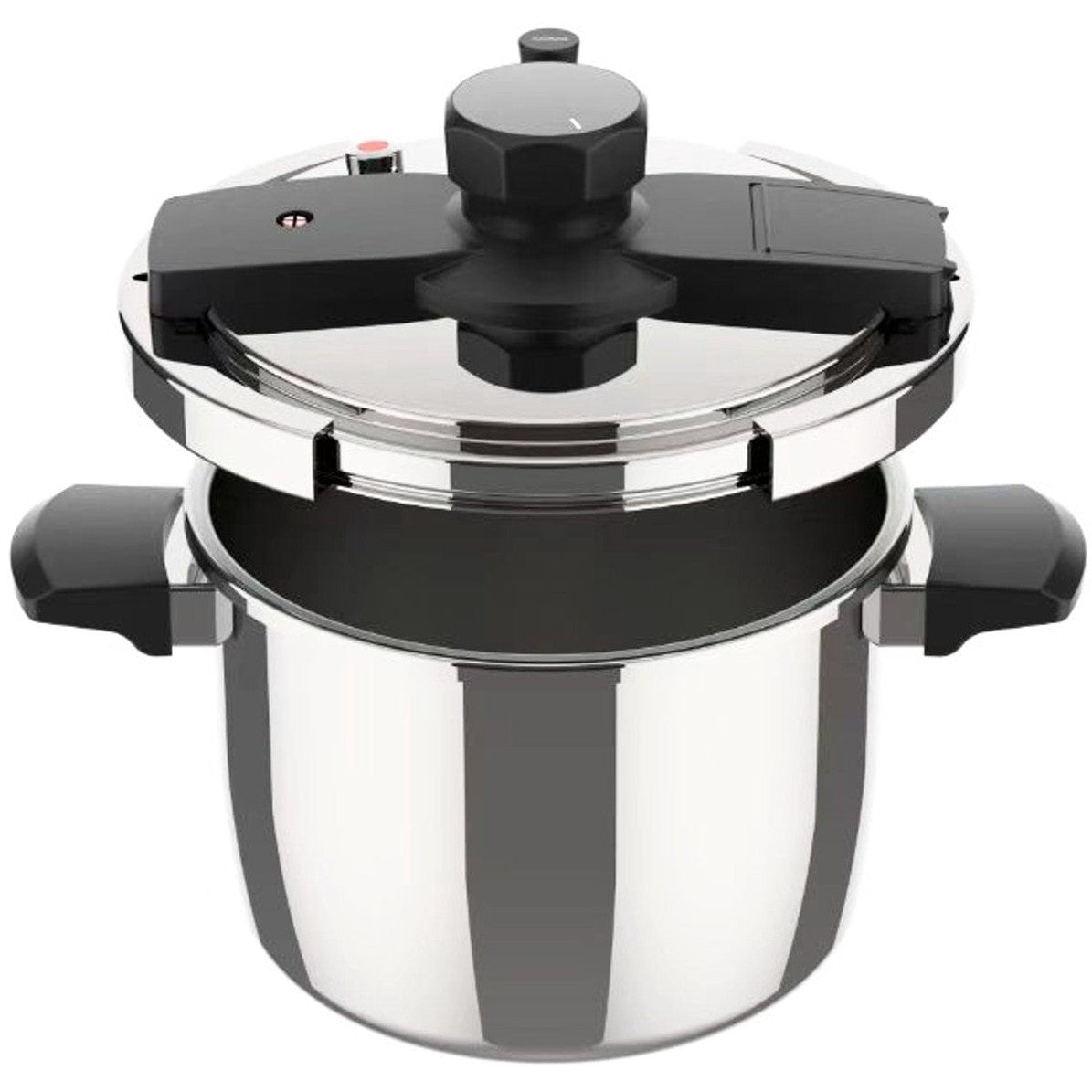 Rvs snelkookpan 6 L, geschikt voor inductie (3)