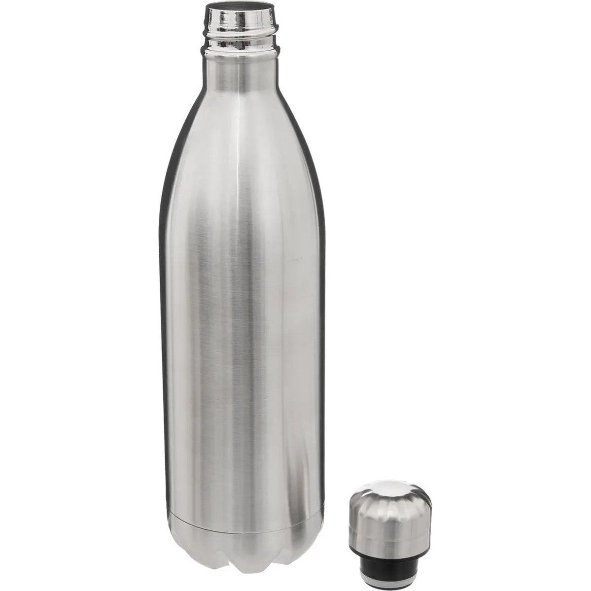 Thermosfles 1 L van rvs, dubbelwandig