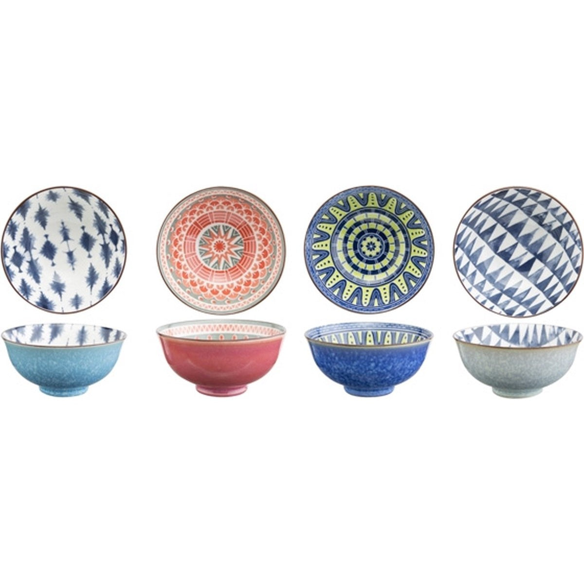 Re-mix bowls Ø 12 x 5,5 cm, set van 4 (27 cl)