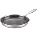 Roestvrijstalen koekenpan, Ø 28 cm, krasbestendig, inductie