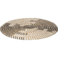 Ronde placemat zeegras zwart en wit, 35 cm