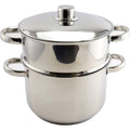 Royalty Line stoompan 8 L, Ø 24 cm, inductie, rvs deksel