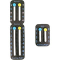 Scorebordsticker voor padel- en tennisracket, zwart