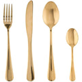 Secret de Gourmet bestekset goud vintage, 16-delig, 4 personen