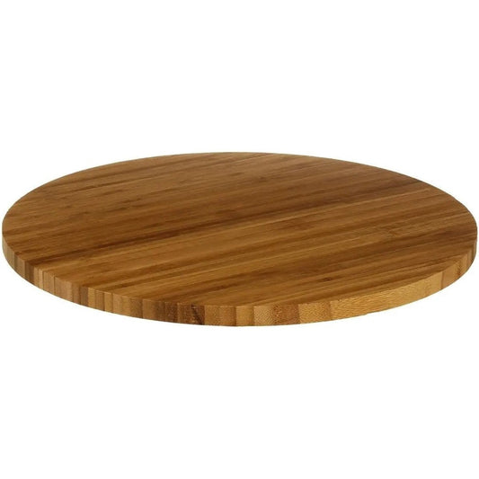 Secret de Gourmet Hapjes serveer draaiplateau - Bamboe - D35 cm