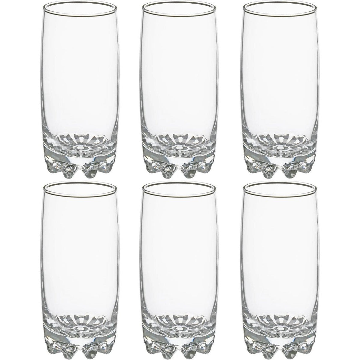 Secret de Gourmet longdrinkglazen 380 ml, set van 6