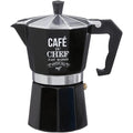 Secret de Gourmet mokapot aluminium 300 ml, zwart