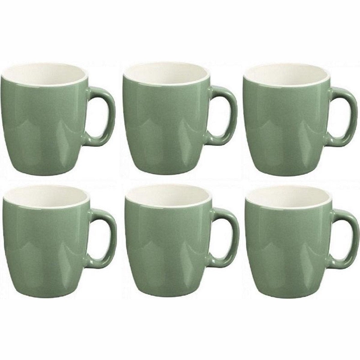 Secret de Gourmet Senseo mokken mintgroen 160 ml, set van 6
