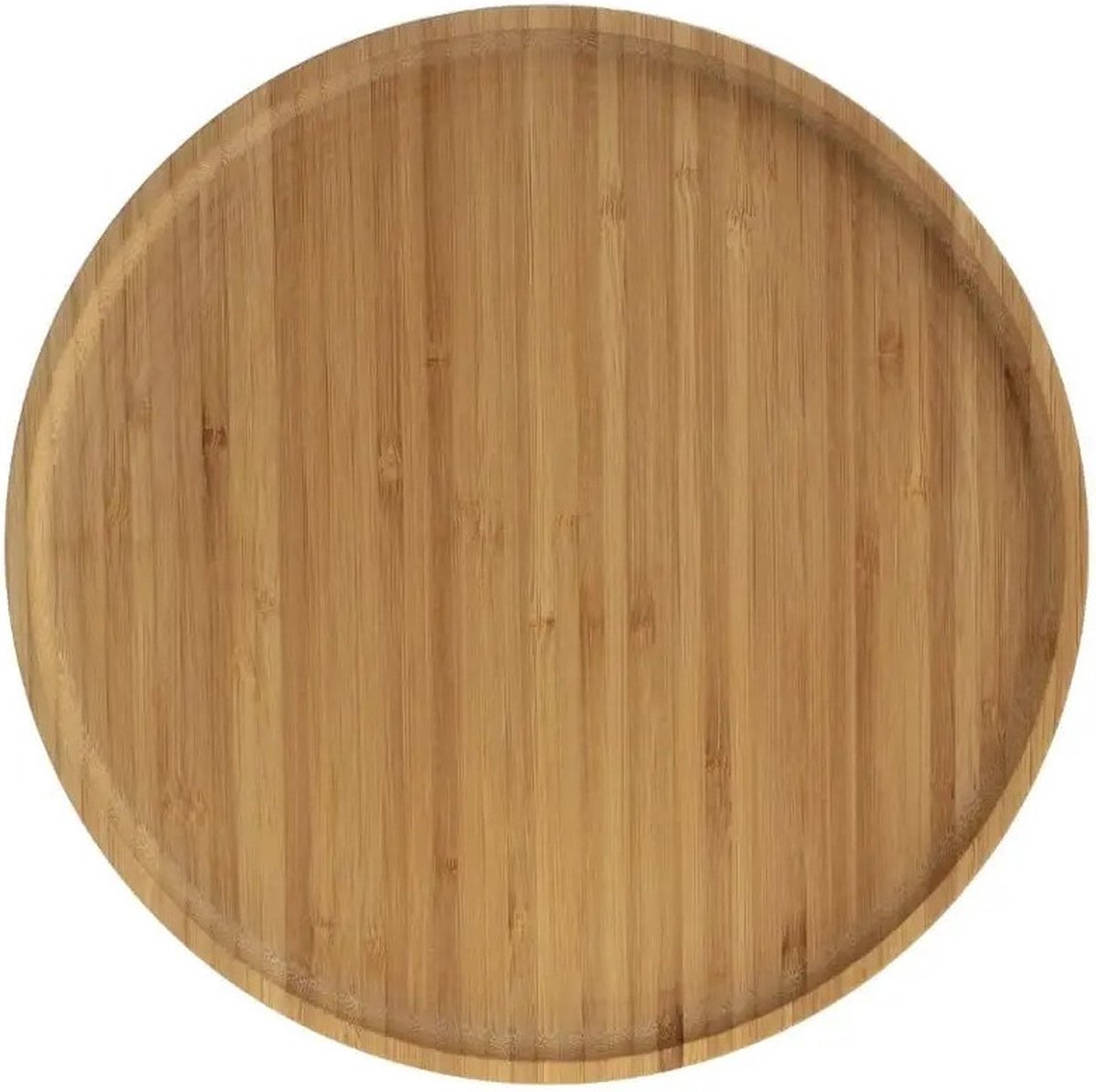 Secret de Gourmet serveerplank van bamboe, Ø 19,5 cm
