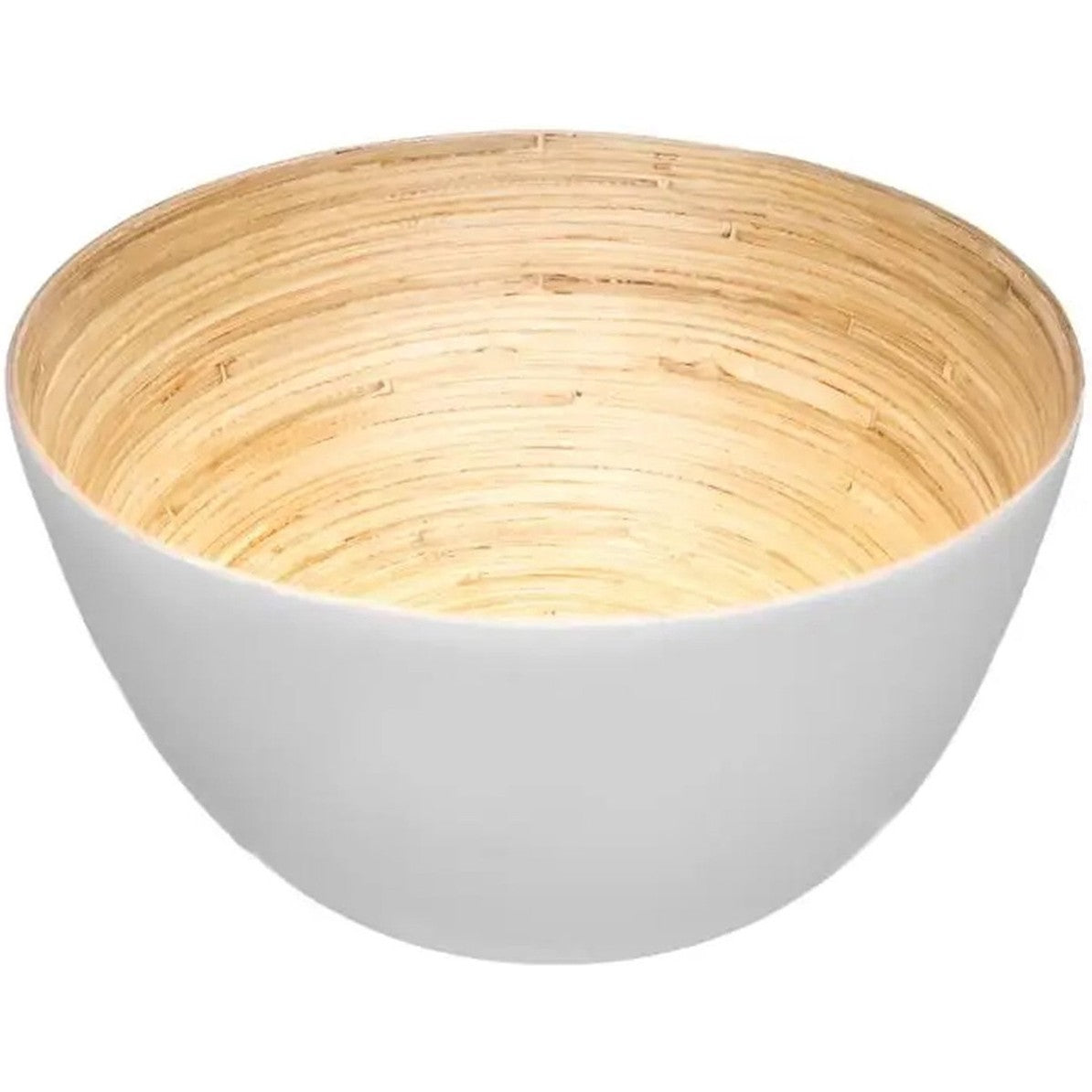 Secret de Gourmet slakommetje van bamboe, wit, Ø 17 cm