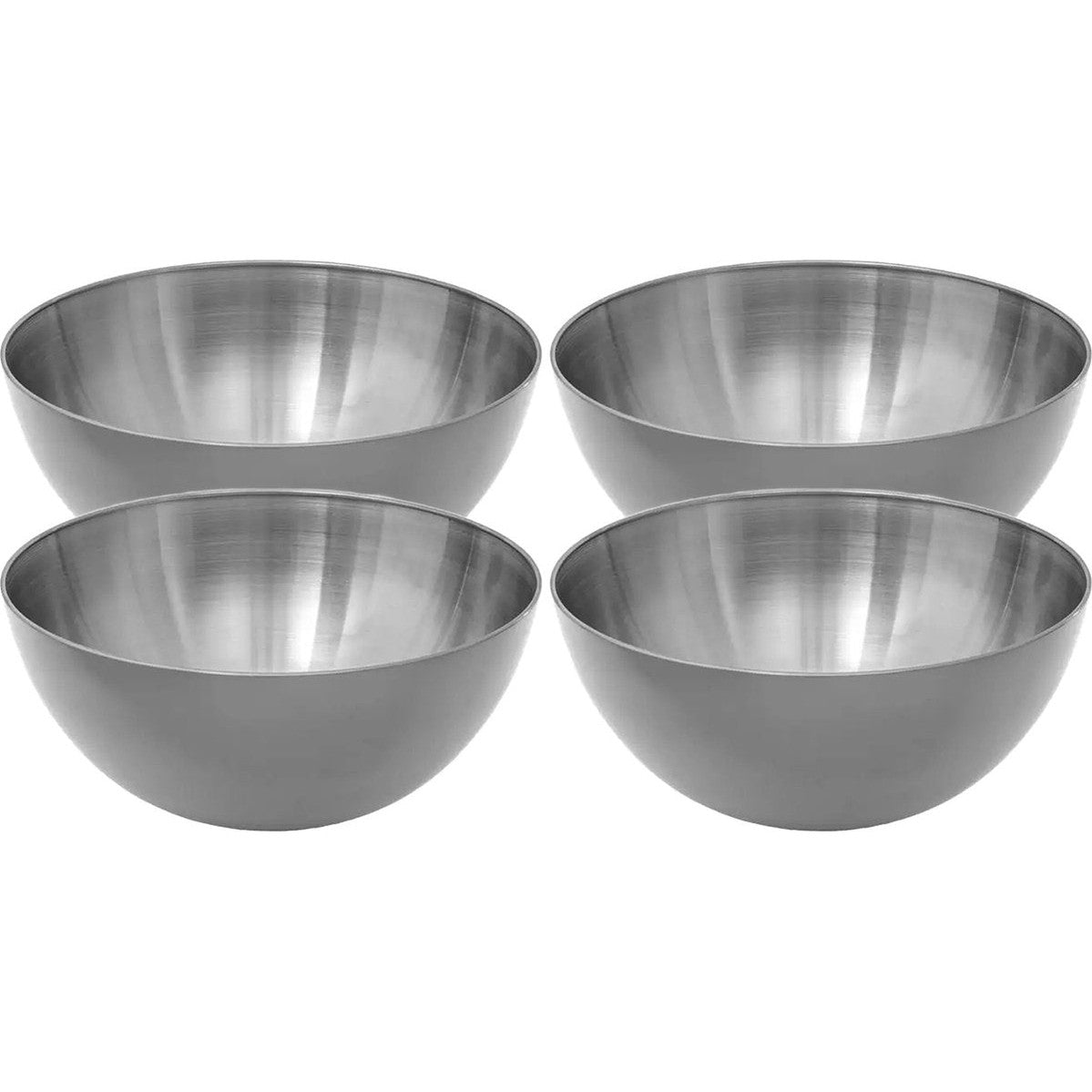 Secret de Gourmet kommetjes van rvs, Ø 13 cm, set van 4