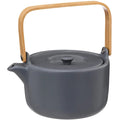 Secret de Gourmet theepot Penang keramiek blauw en grijs, 800 ml