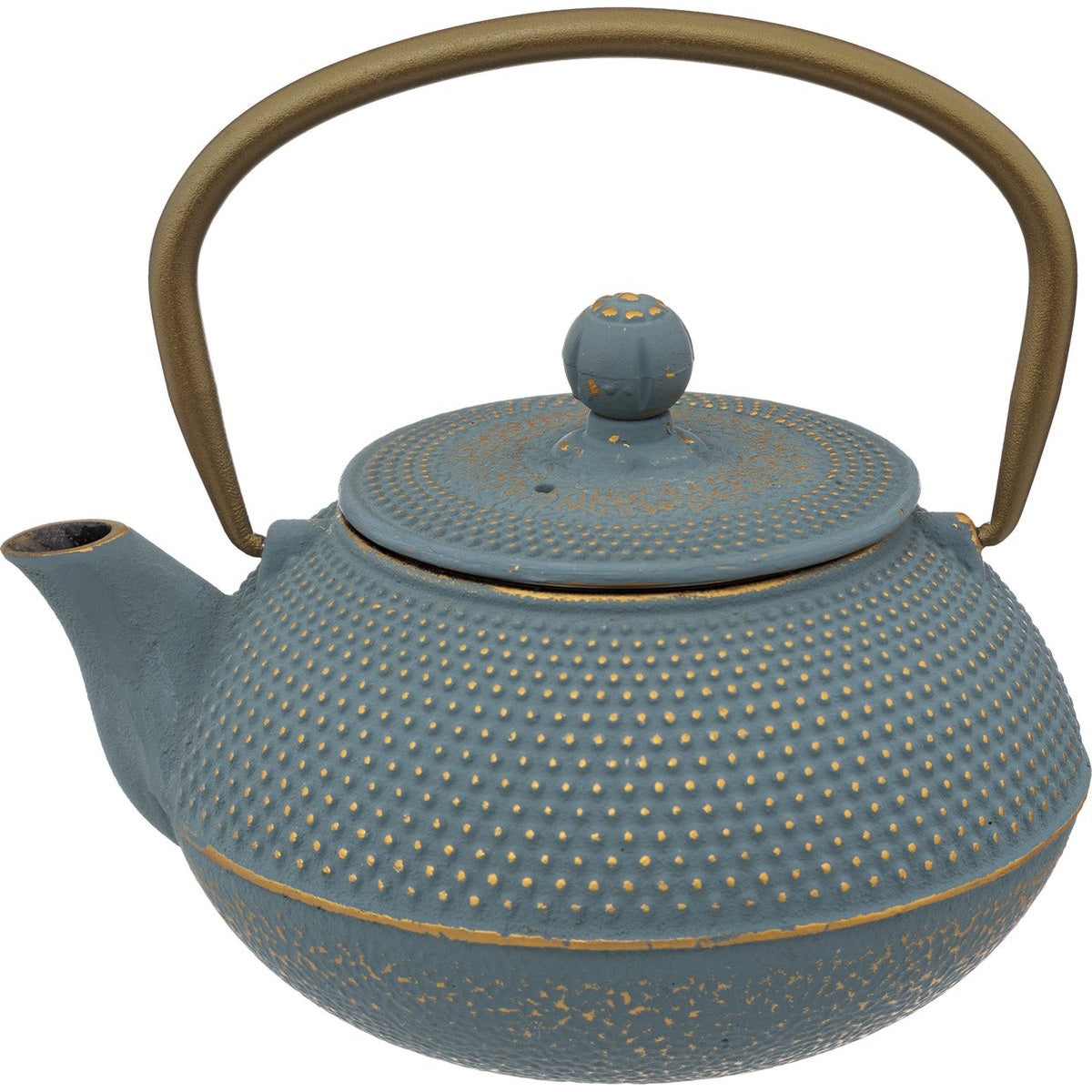 Secret de Gourmet theepot van gietijzer, groen, 800 ml