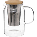 Secret de Gourmet theepot glas en bamboe, 900 ml