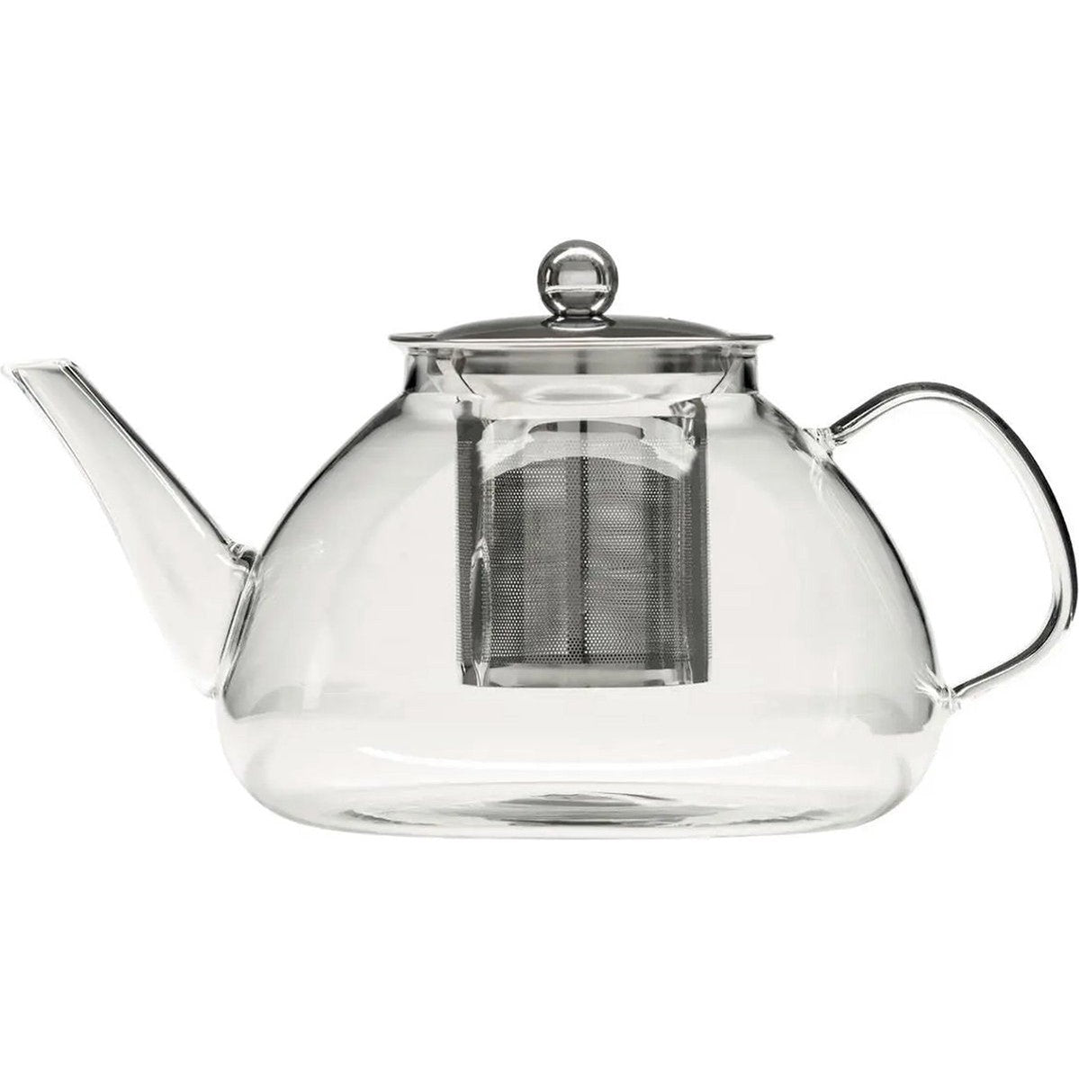 Secret de Gourmet theepot glas en rvs met filter, 1300 ml