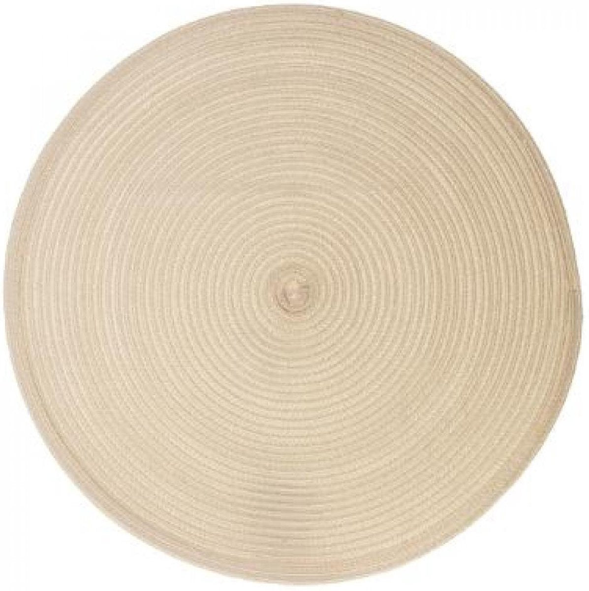 Secret de Gourmet placemat rond, beige, Ø 38 cm