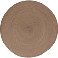 Secret de Gourmet ronde placemat, taupe, Ø 38 cm