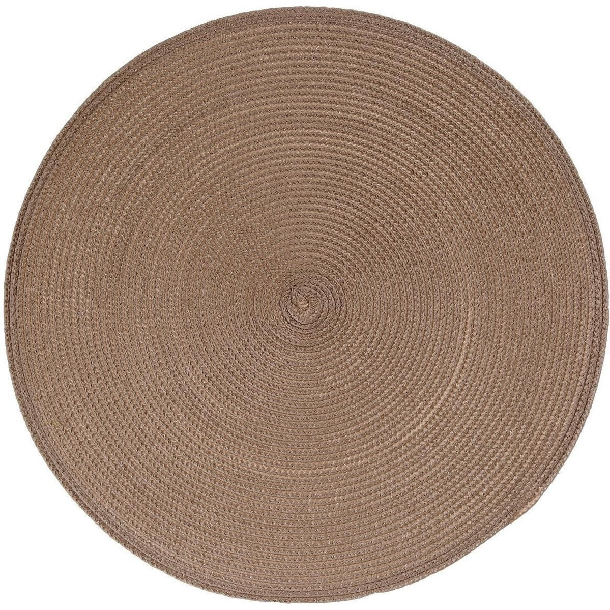 Secret de Gourmet ronde placemat, taupe, Ø 38 cm