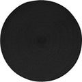 Secret de Gourmet ronde placemat zwart, Ø 38 cm